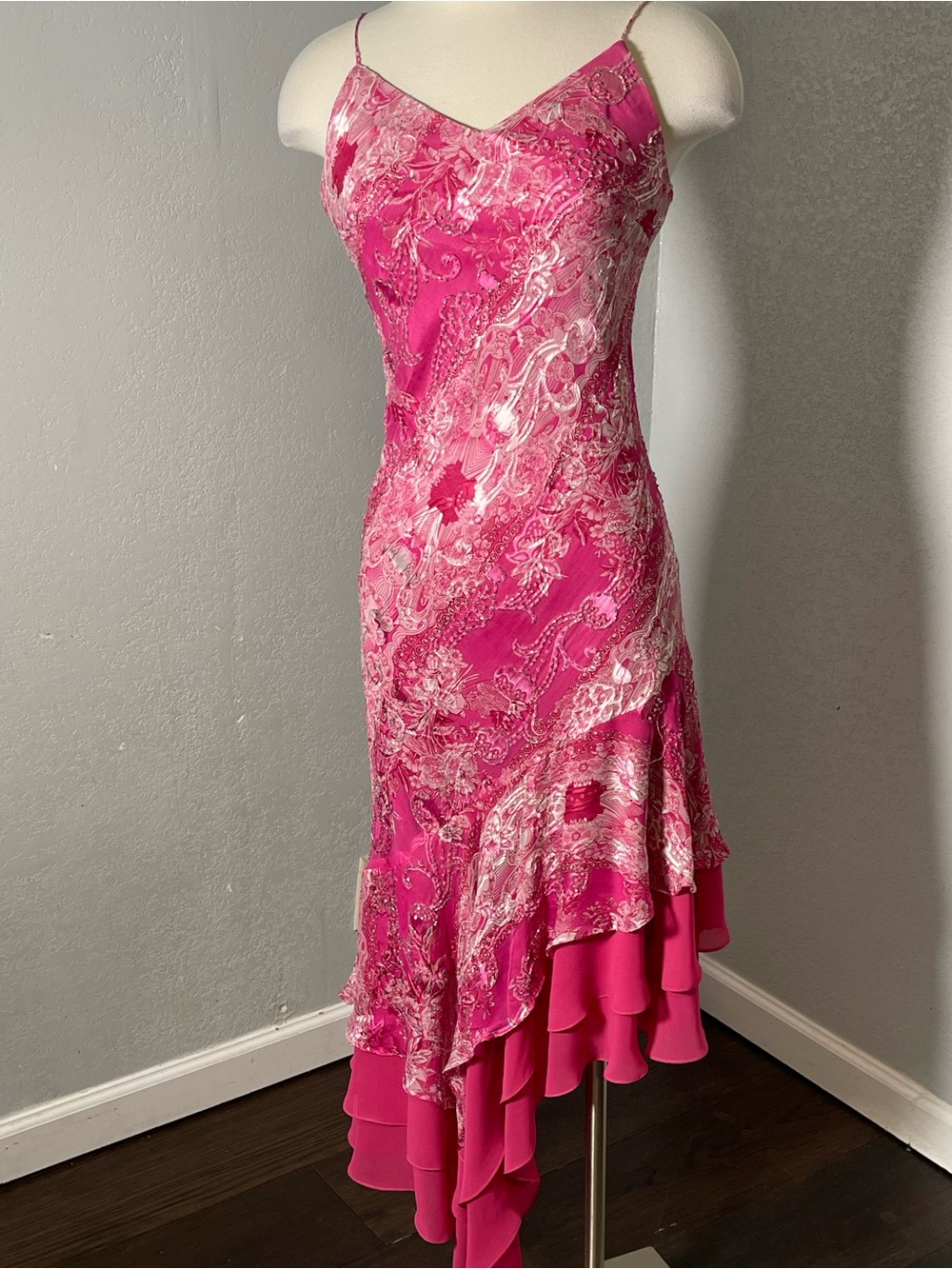 vintage fairy Dress boho fashion Y2K beaded dress